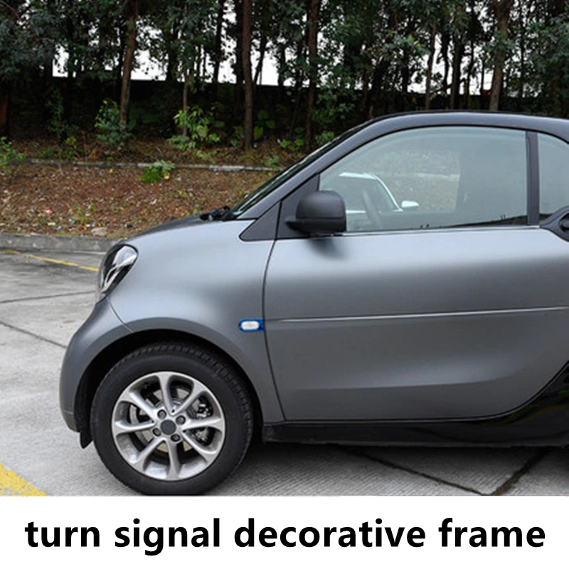 Декоративная рамка поворотника из нержавеющей стали для Mercedes new smart fortwo 453