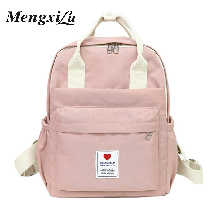 

Brand Large And Small Lady Fashion Laptop Backpack Women School Backpacks Female Travel Kanken Mochila Multifunctional Bags 2018