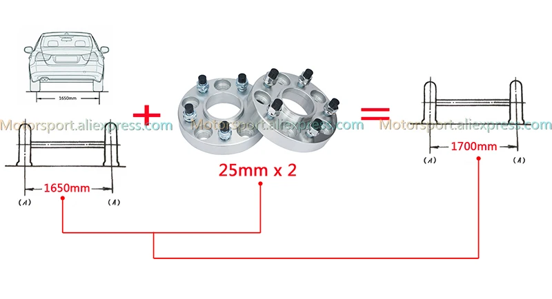 2 шт. PCD 4x100-56.1mm толщиной 25 мм кованые автомобильное колесо из сплава концентратор Spacer для Honda Airwave, Zest, Лифт, партнер, Domani, FIT, город