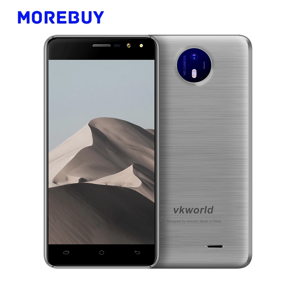 Vkworld F2 Smartphone MT6580A Quad Core 1 3GHz 16G ROM 2G RAM Android 6 0 Cellphone