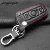 jingyuqin Car Remote Smart Key Leather Cover for BMW 1/3/5/7 Series CAS3 X5 X6 Z4 Auto 3 Button Key Case ► Photo 3/4