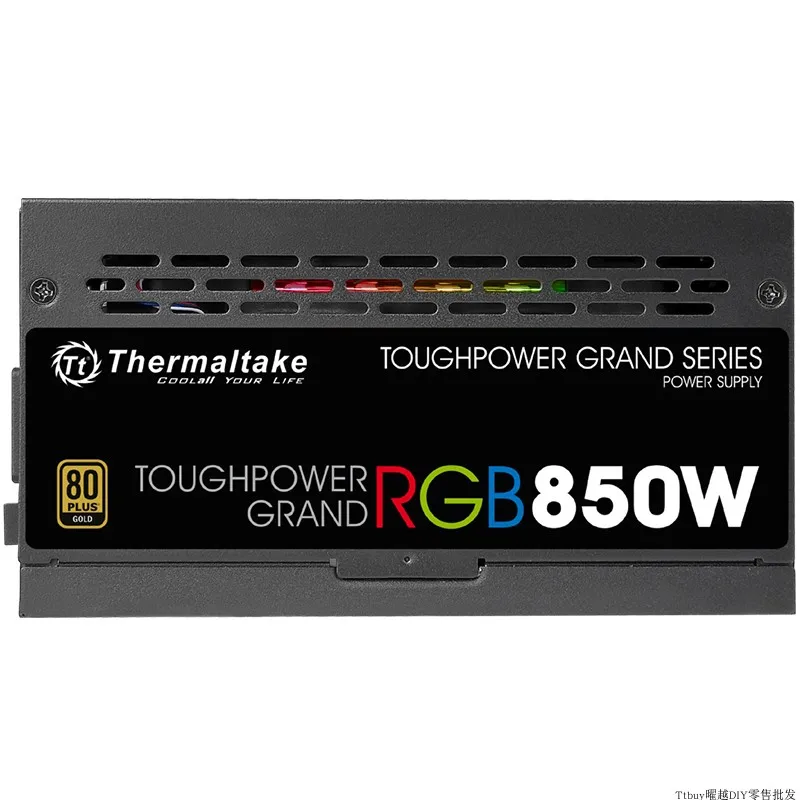 Блок питания Tt (Thermaltake) TPG RGB 850 вт с номинальным напряжением (80plus золотой/полный