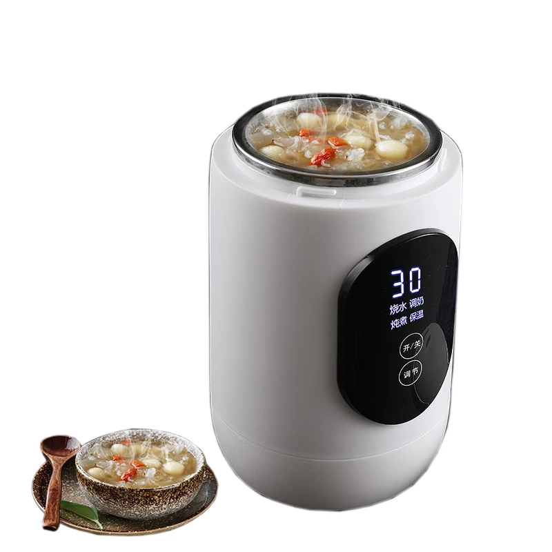 

mini Kettle Electric Thermos Multi function water bottle Portable Health cup intelligent pots smart mug Stainless steel teapots