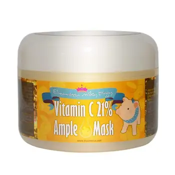 

Elizavecca Milky Piggy Vitamin C 21% Ample Mask 100ml Vitamin C Face Mask Skin Care Moisturizing Oil Control Whitening Mask