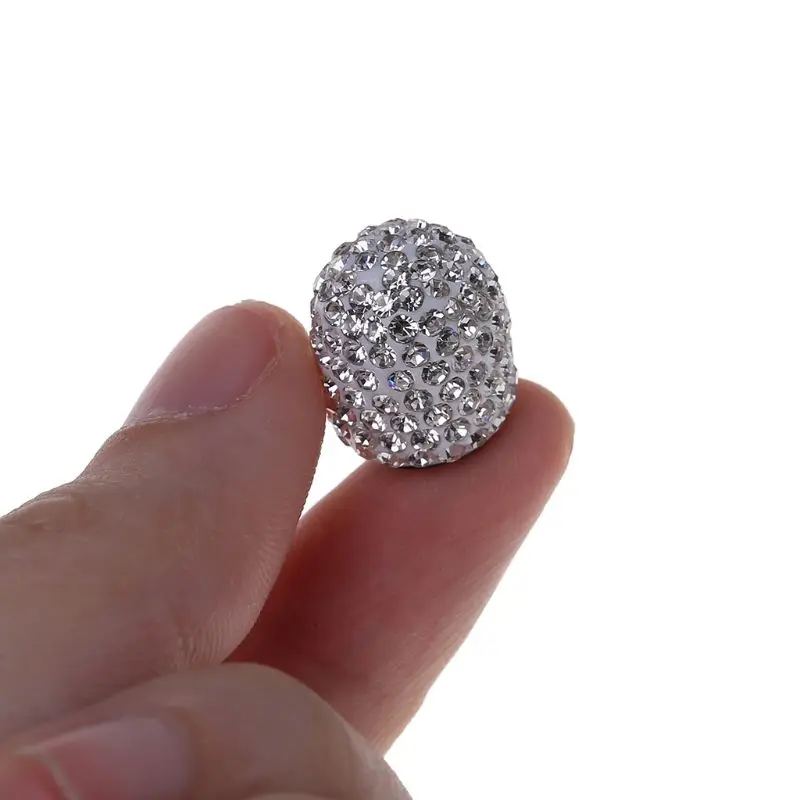 

4 Pcs/Set Car Tire Cap Air Sealing Cap Crystal Diamond Universal Valve Core Cap Car Decoration Car Accessories Auto Products
