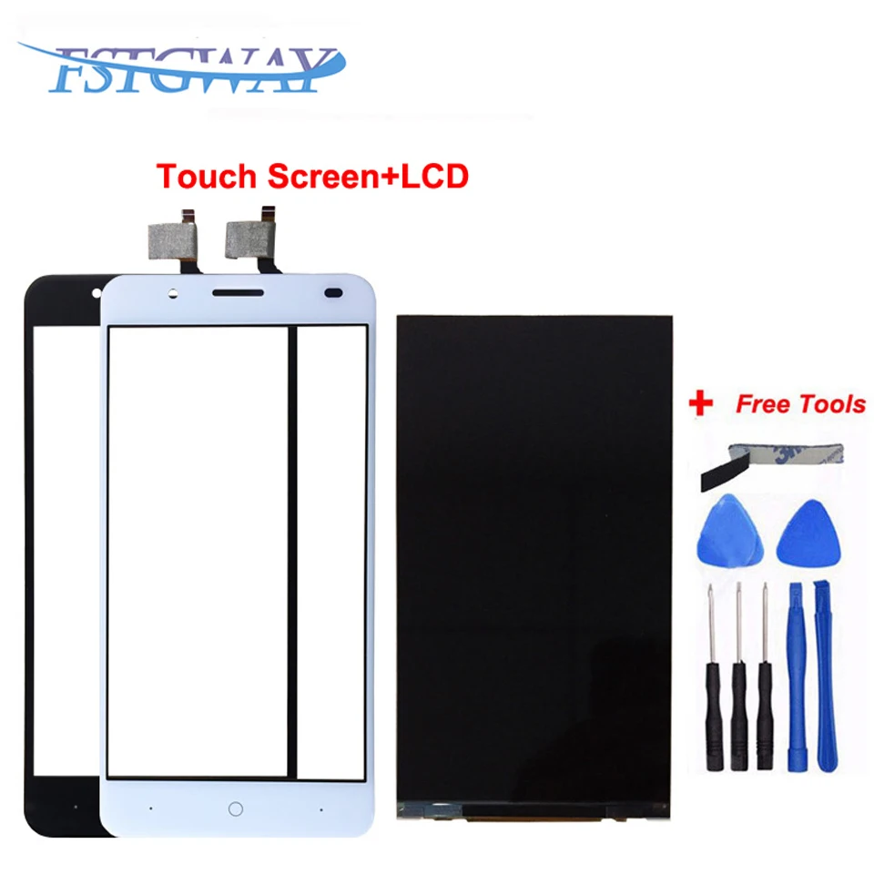 

FSTGWAY For 5.5 inch Ulefone Tiger LCD Display+Touch Screen Digitizer Assembly Replacement+Free Tools