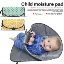 Multifunction Outdoor Portable Clean Hands Diaper Clutch Changing Station Folding Waterproof Moisture-Proof Baby Changing Pad
