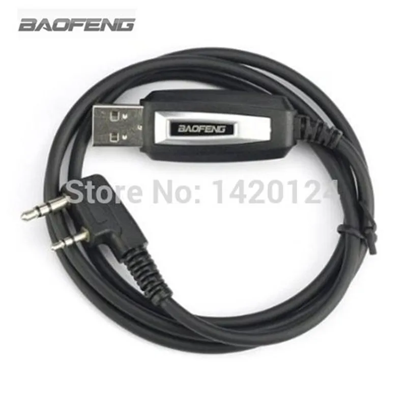 BAOFENG USB кабель для программирования для BAOFENG UV-5R UV-3R + 888 S двухстороннее радио с драйвером CD-бесплатная доставка