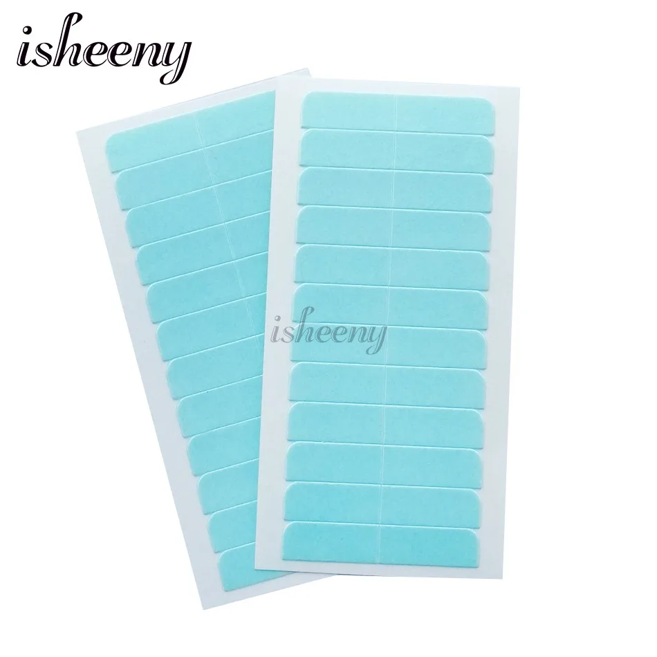 Isheeny Double-Side Adhesive Tape Tabs For Lace Wig/Closure/Tape Hair Ecological Super Stick Seamless Replacement Tape 5 Sheets Isheeny Double-Side Adhesive Tape Tabs For Lace Wig/Closure/Tape Hair Ecological Super Stick Seamless Replacement Tape 5 Sheets