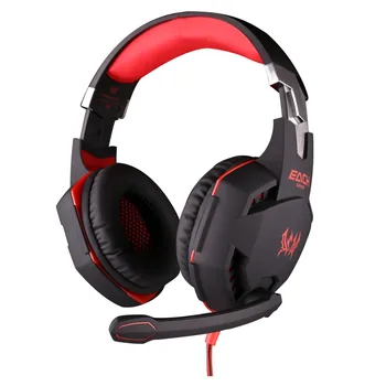 

High quality G2100 Gaming Headphone Vibration Function Headset with Mic Stereo Bass Earphone LED Light for PC Laptop