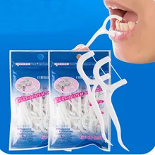 30 шт./компл. инструмент для чистки зубов здоровые зубы нить Flosser Flossing щетка-зубочистка чистки зубов