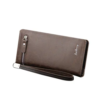 

Fashion Korean casual men's wallet multi-function large-capacity handbag long zipper clutch
