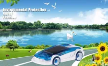 New Novelty Salt Water Car Children Green Energy Educational Technology Toy Kids Creative Powered Enlighten wisdom Car Gift neje yw0006 1 diy assembly dynamic creative saline salt water powered toy car blue white