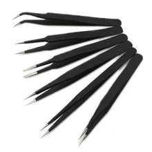 6 шт. антикоррозийные металлические пинцеты P0.05|tool tool|tool packtool tweezers