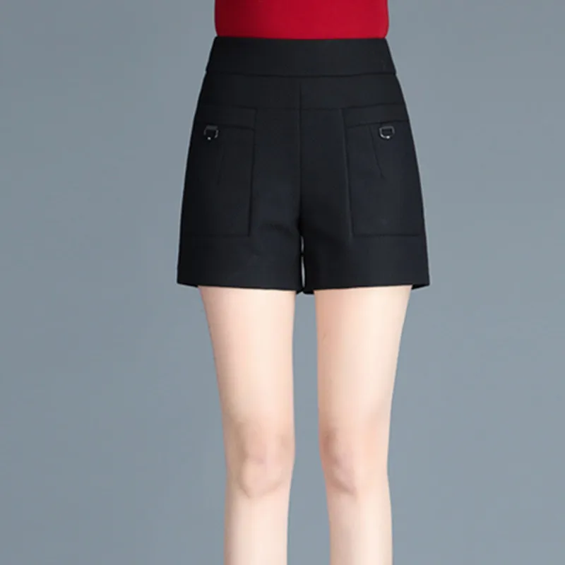 Yummycook прямые Шорты Женский на осень-зиму темперамент элегантная ...