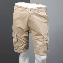 Мужские шорты ДЛЯ ФИТНЕССА, повседневные шорты для тренировок, брендовые шорты высокого качества, мужские спортивные шорты с несколькими карманами