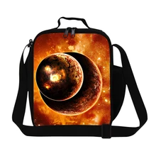Новое поступление детские сумки для еды термальный ланч бокс для работы 3D Млечный Путь печати женщин Теплоизоляционный прогулочный мешок еды наружное пространство
