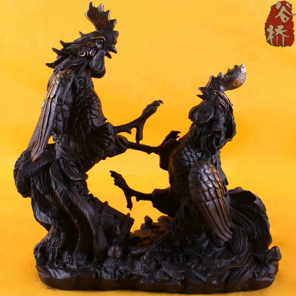 

Bronze sculpture, chicken crafts decoration copper chicken home chicken bronze sculpture, decoration