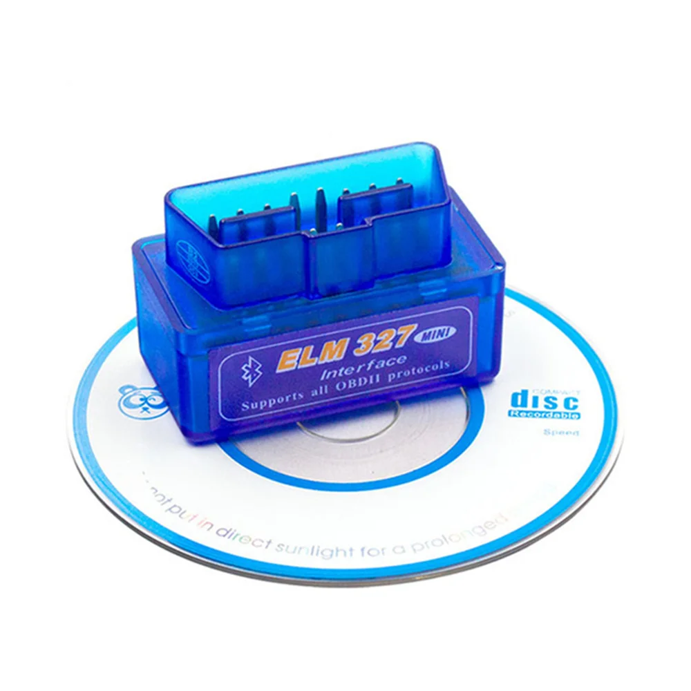 ELM327 Bluetooth OBDII OBD 2 интерфейс V2.1 автомобильный считыватель кодов ELM 327 2,1 obd 2 Поддержка bluetooth 7 протоколов для Android/Symbian