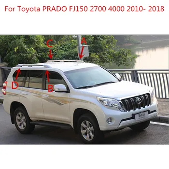 

For Toyota PRADO FJ150 2700 4000 2010- 2018,Roof Rack Rail With Screws Roof Luggage Carriers Baggage Cover Car-Styling