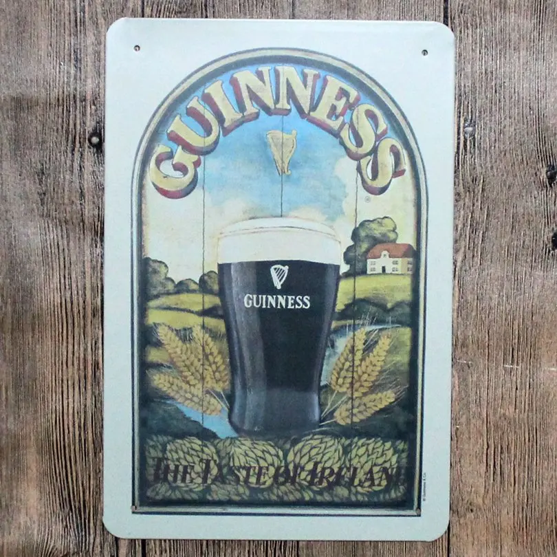 Прекрасный день для Guinness металлическая ретро-картина знак стену Бар Home Art Decor Куадрос 30X20 см A-5820 - Цвет: 8039