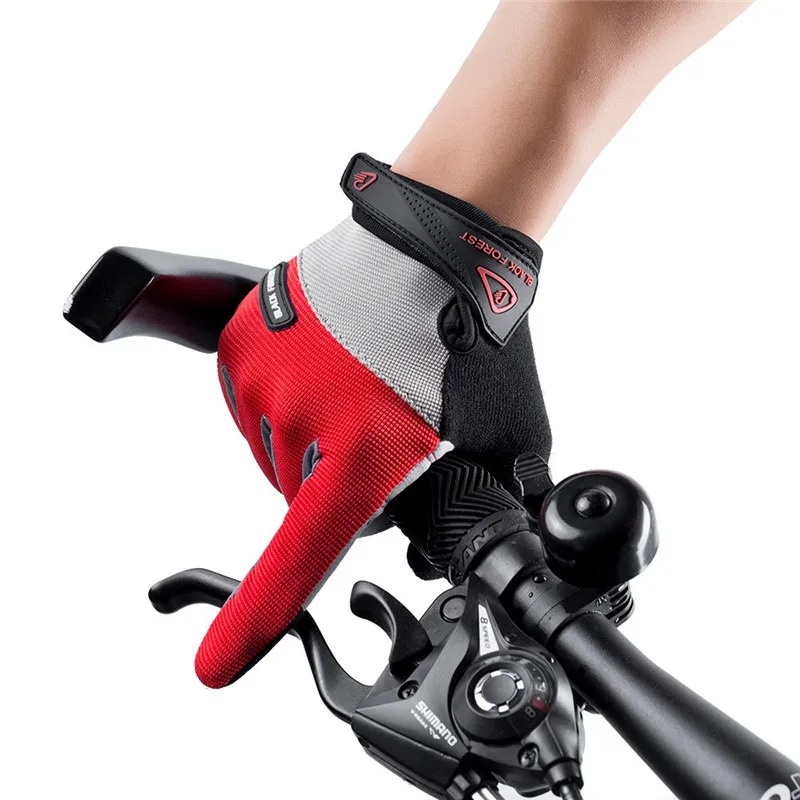  Men Women Outdoor Sports Riding Gloves Non-slip Shock Absorption Wear Mittens guantes eldiven handschoenen 40FE2220