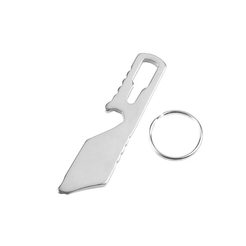 

1Pcs EDC Mini Bottle Opener Keychain Tools Outdoor EDC Camping Equipment Pocket Lightweight Tools