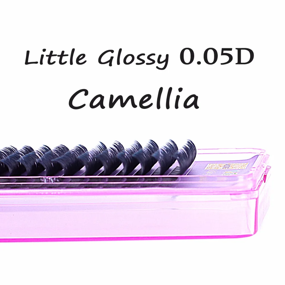 Murah 5 Pcs Penggemar 3D Volume 16 Baris Bulu Mata Palsu Panjang Campuran Dalam Satu Strip Camellia L Ekstensi Bulu Mata