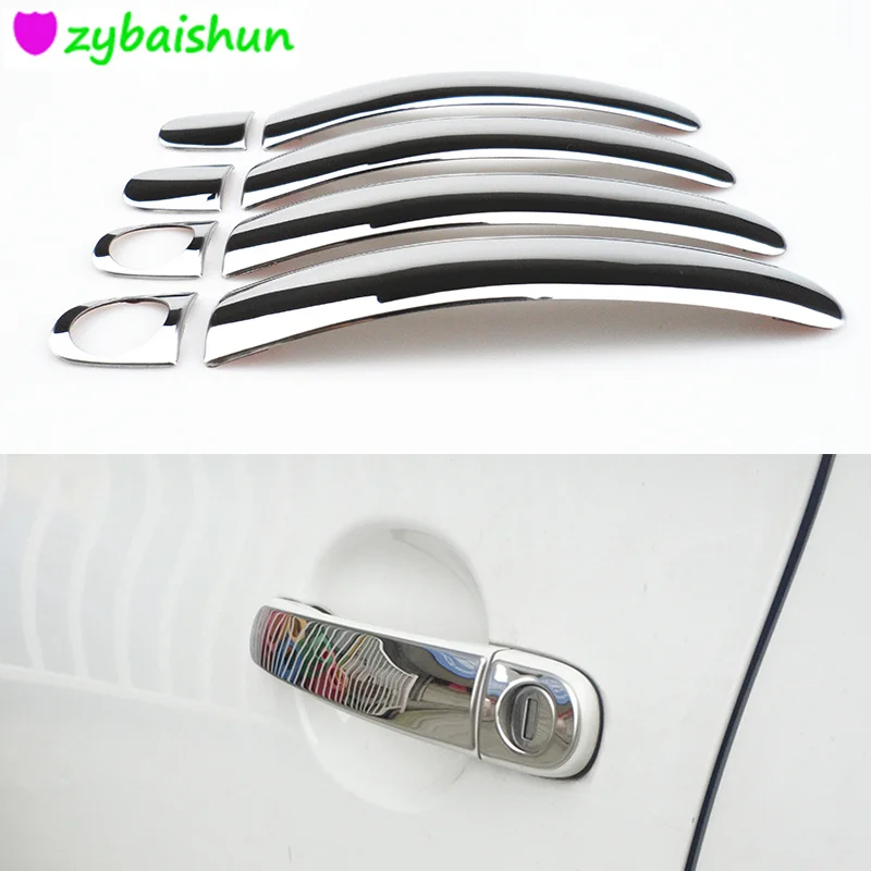 Крышка дверной ручки из нержавеющей стали для Volkswagen VW Jetta MK6 POLO 9N Tiguan Touran сидение