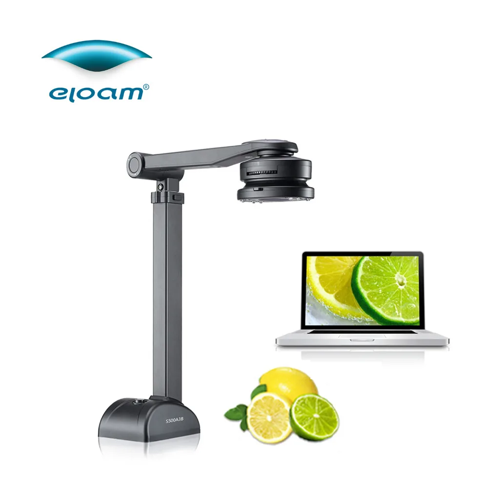 eloam S1000 HD 10 MP A4 Portable USB Document Camera Scanner Visual