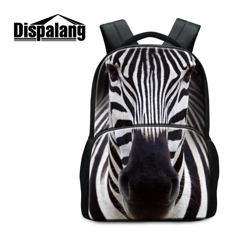 animal print felt 17 inch laptop backpacks (3)
