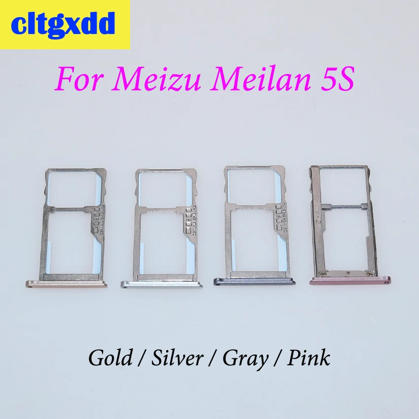 Cltgxdd держатель слота для сим карты meizu meilan 5s M5s 3S M3S|Адаптеры SIM карт| |