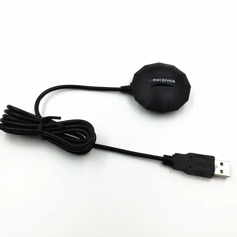 Tanie Kabel 1.5m USB GPS GPS BDS antena odbiorcza moduł protokół wyjściowy USB, kompatybilny zamiennik BU353S4