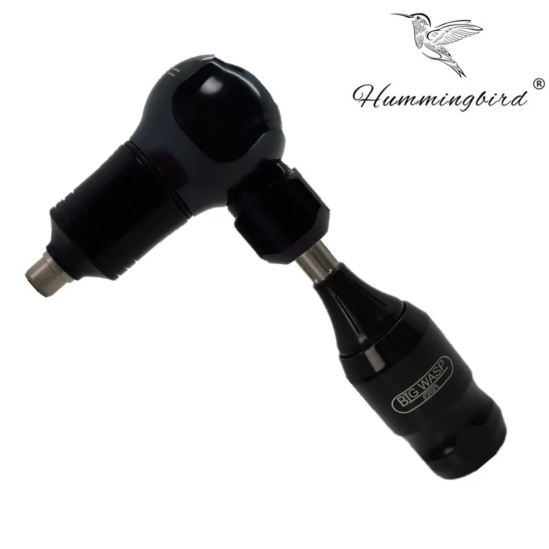 

Original HUMMINGBIRD BRONC Swiss Motor Rotary Cartridge Tattoo Machine + One BIGWASP Tattoo Cartridge Grip Black