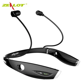 

New Zealot H1 Neckband Wireless Stereo Sports Bluetooth luminous Earphones With Microphone in ear Headphones for Phone Computer