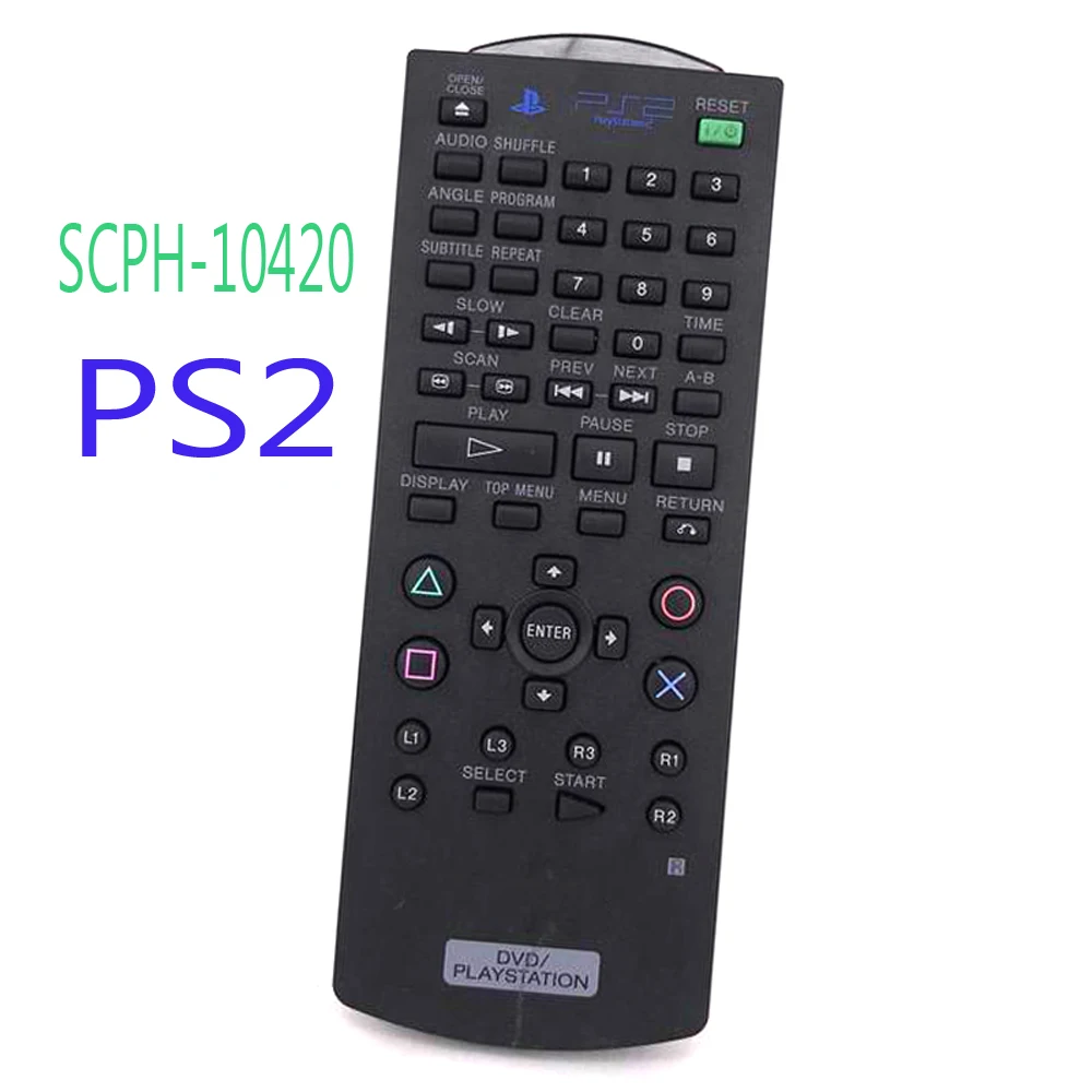 Б/у PS2 пульт дистанционного управления SCPH-10420 для sony PLAYSTATION 2 SCPH-50001, SCPH-50010, SCPH-70001, SCPH-70012, SCPH-75001