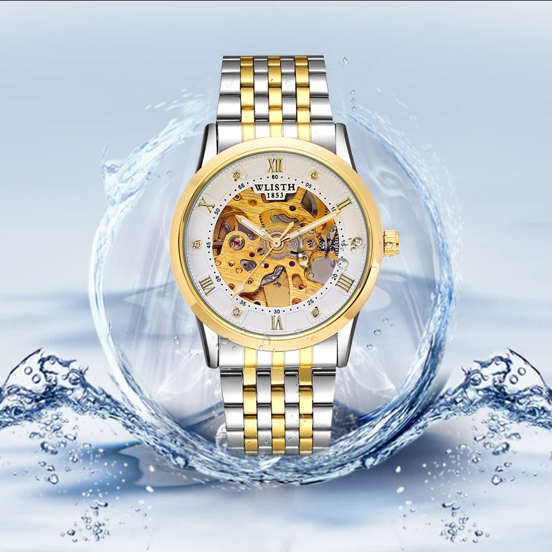 2019 Neue WLISTH Man Роскошные автоматические машины гибкие точные механические часы