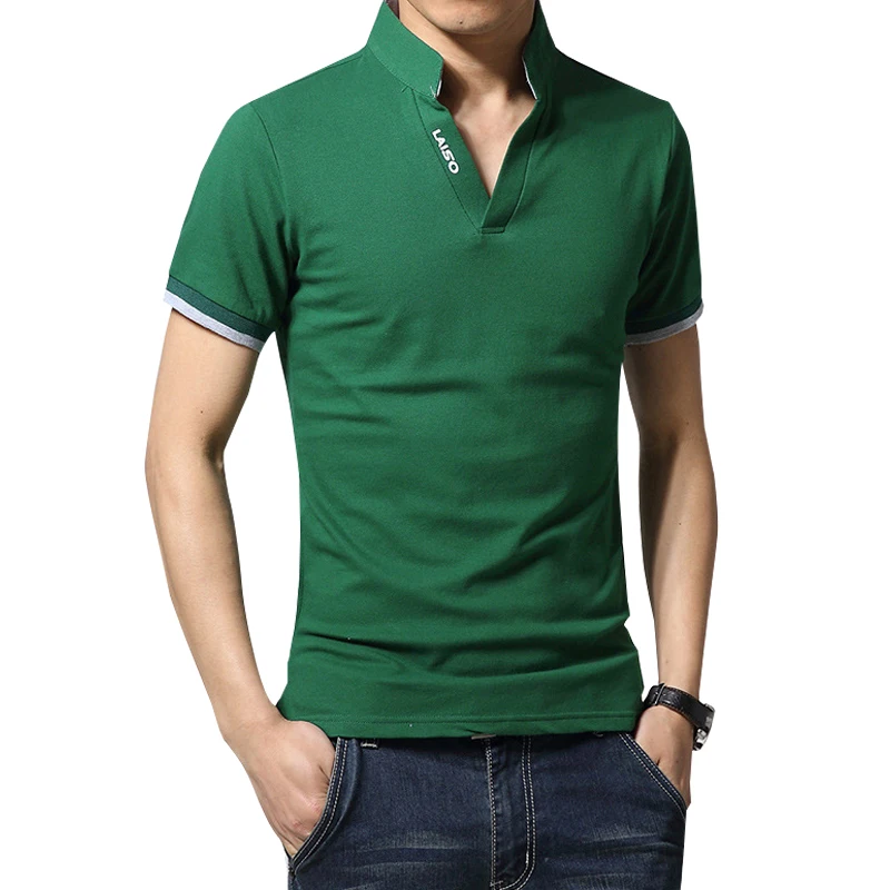 

Legible Men's Polo Shirt High Quality Solid Men Cotton Short Sleeve shirt Brands Summer Camisas polo Shirts Men 4XL 5XL