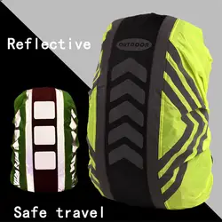 20-55L светоотражающий водонепроницаемый дождевик для сумок рюкзак сумки для путешествий на открытом воздухе кемпинг пылезащитные