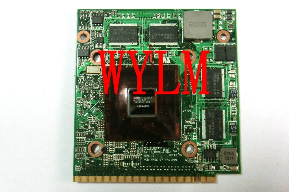 

NEW ORIGINAL K51IO K61IO K71IO graphics video card board K51IO_MXM REV 1.1 N10P-GV1 100% Tested Working