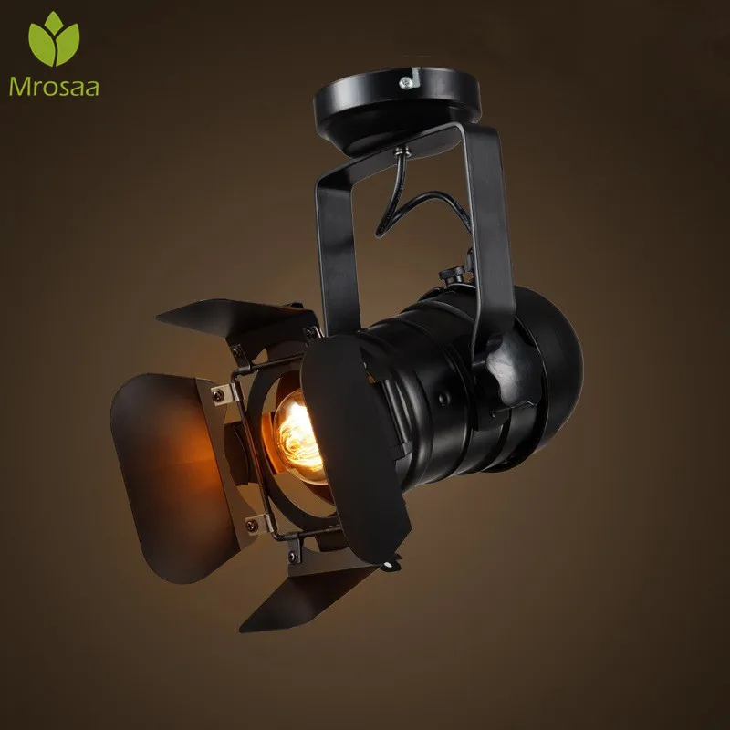  Retro Industrial LED Ceiling Light E27 Bulb Indoor LED Spot Lamp for Coffee Shop Clothing Store Bar - 32869033788