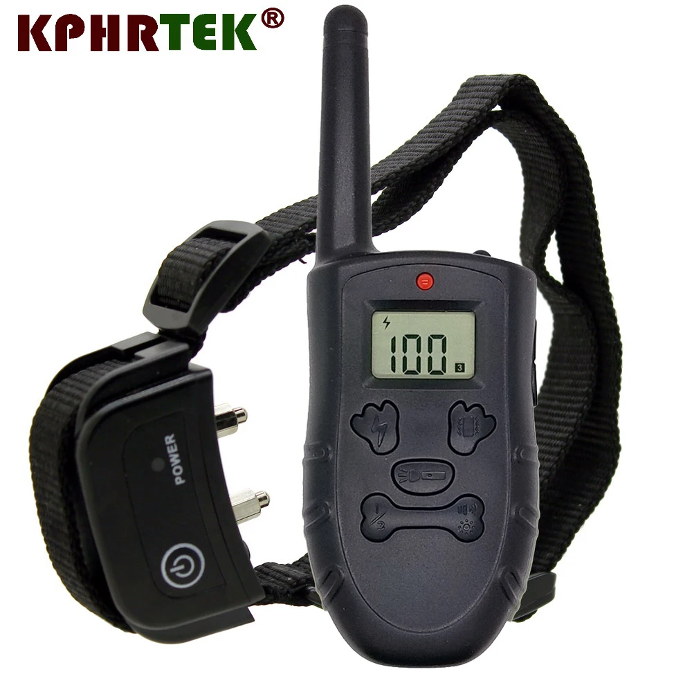 HighqualityRemoteDogTrainingElectronicCollarIP67FullywaterproofandRechargeable