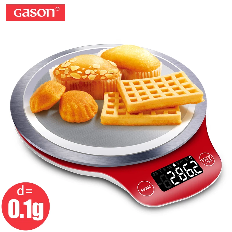 GASON C4 LCD Kitchen Scale Digital Gram Metal font b Electronic b font Accurate Balance Mini