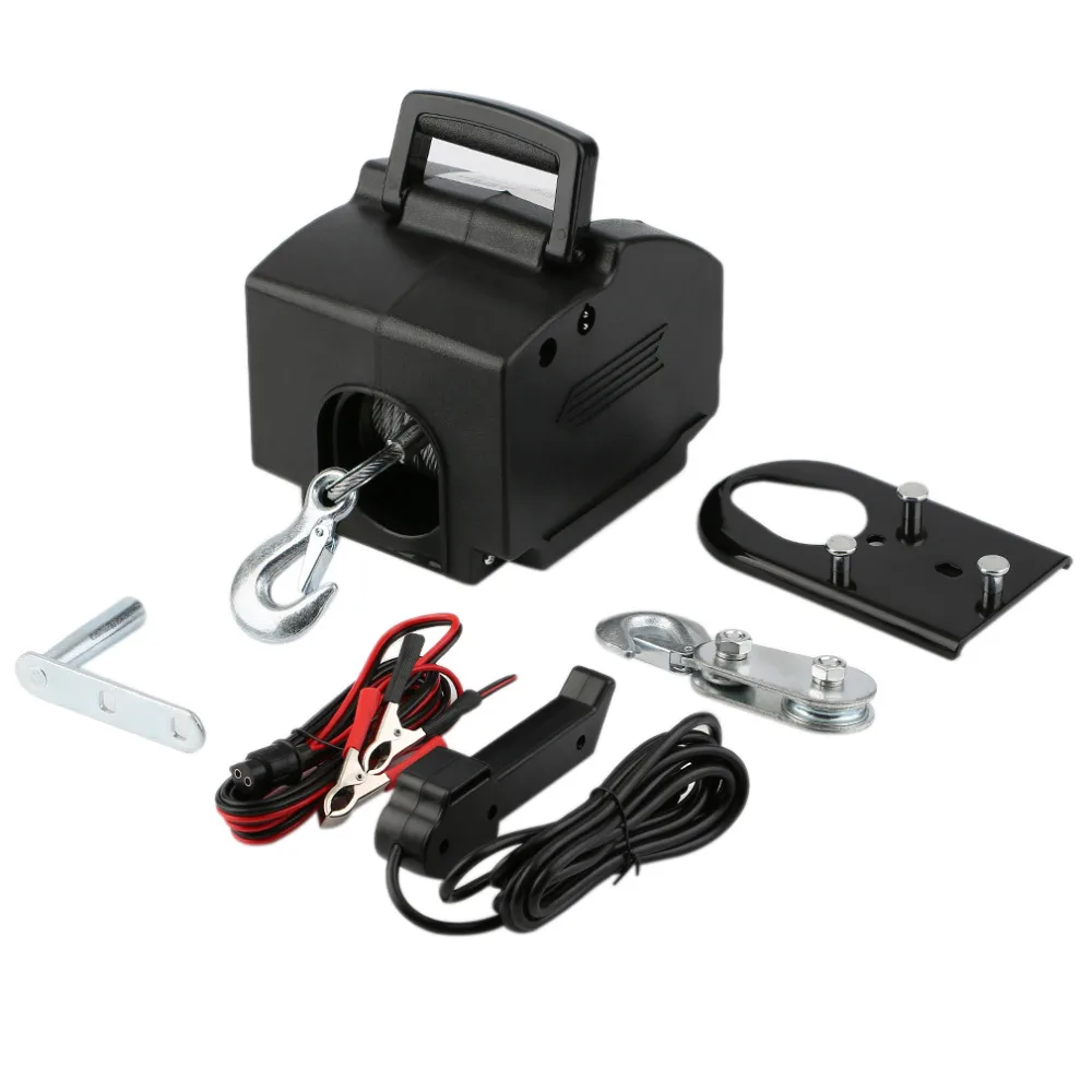 

Convenient Powerful 2000LB Pulling Capacity Boat Winch/UTV Winch/ATV Winch Accessories with 5m Power Cord good quality