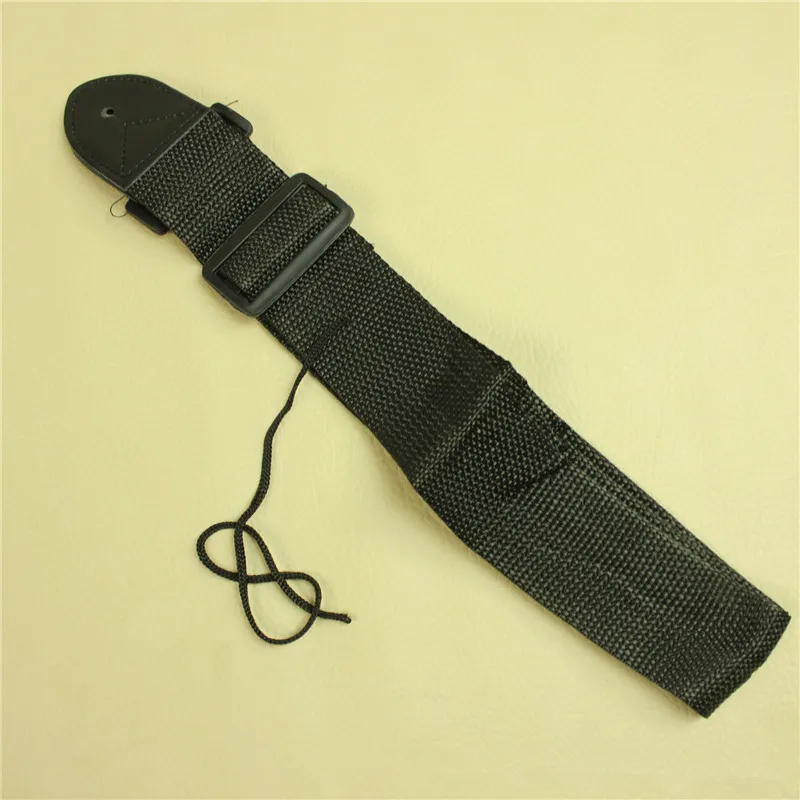 1Pcs straps Black acoustic bass Electric guitar strap guitar accessories parts musical instruments