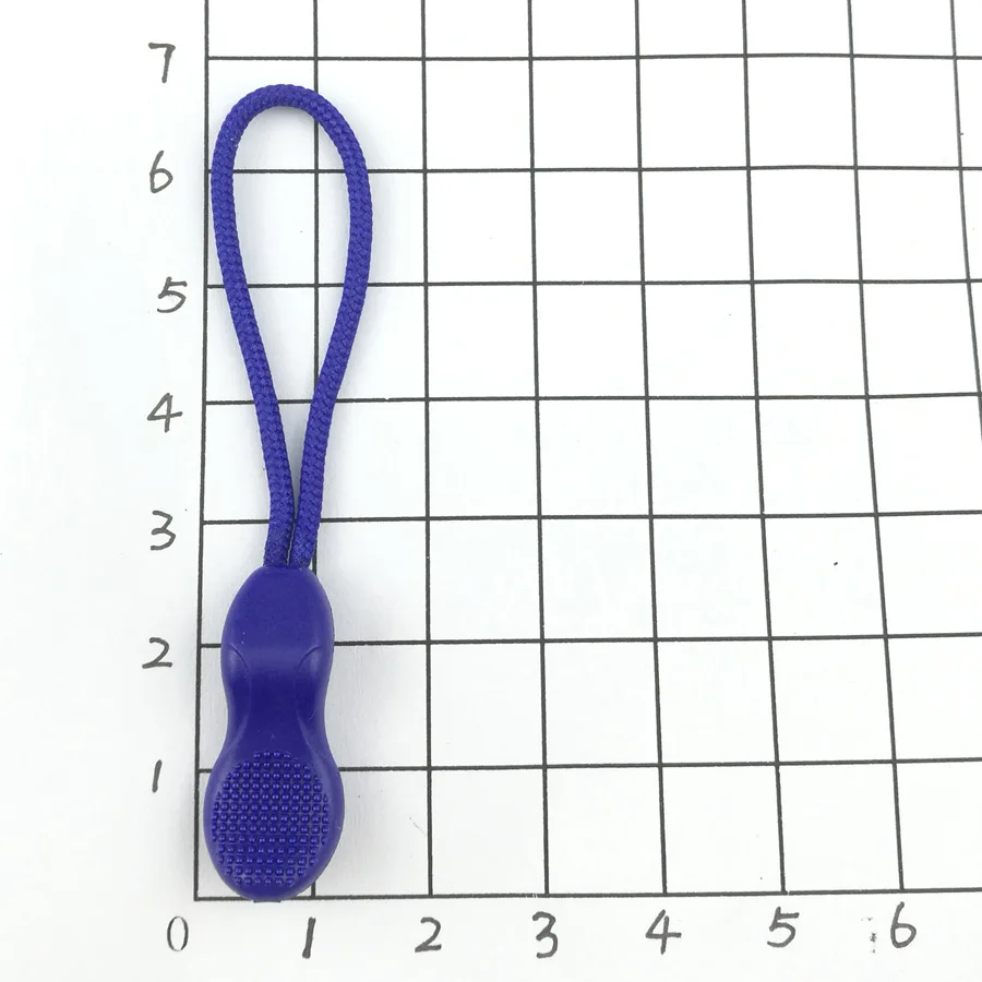 10 Pcs High Quality Black PVC Zipper Pull Cord Zipper Rope Pull Puller End Fit Rope Tag Fixer Zip Cord for Garment Bags