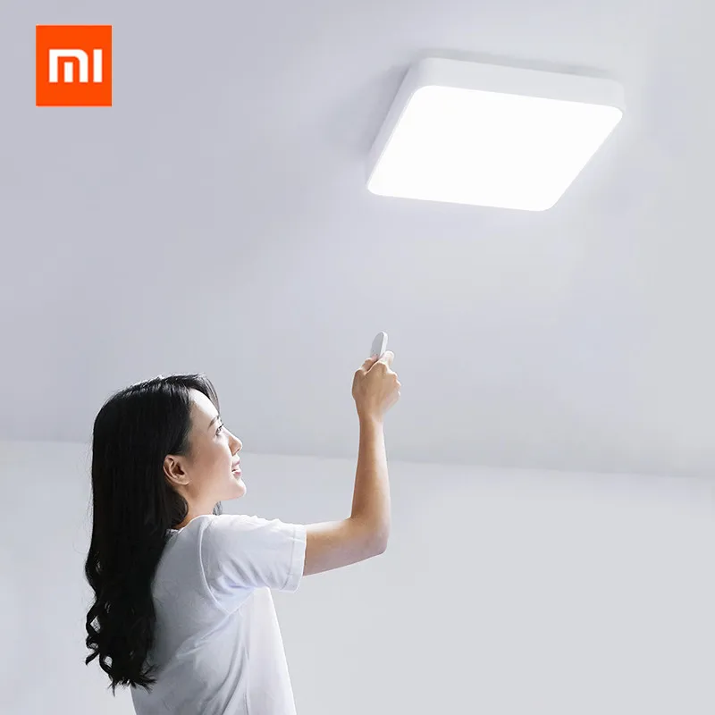  Original xiaomi mijia Yeelight Smart Square LED Ceiling Plus Light Smart Voice / Mi home APP Contro - 32941120282