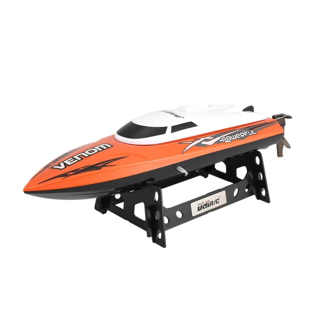 

OCDAY UDI001 20km/h 2.4G Brushed High Speed RC Remote Control Racing Boat Speedboat Ship with Water Cooling System Self-righting