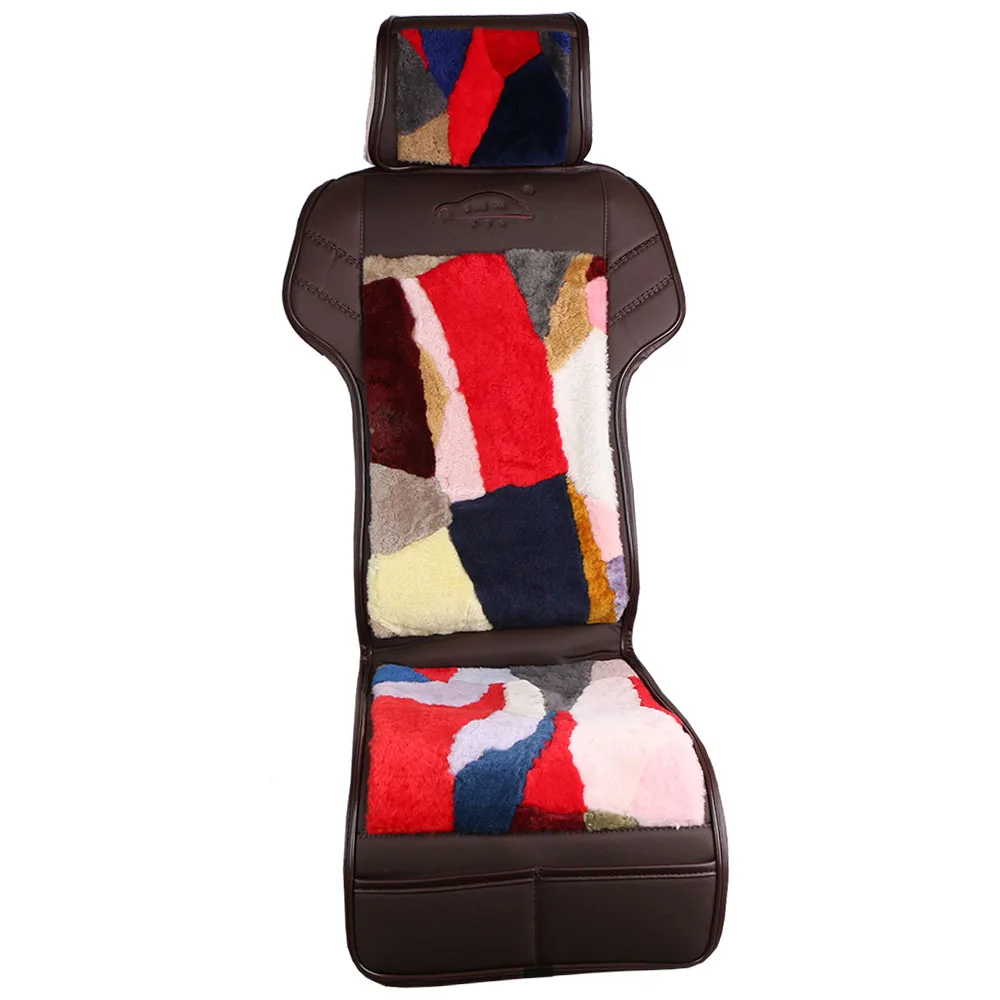 Dazzling vest style real Cashmere car seat cover/New different winter high quality Cashmere seat