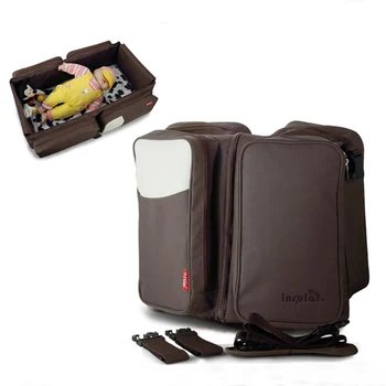 

Baby Diaper Bag For Mom Portable Crib